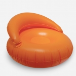 Fauteuil Croissant Orange