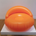 Fauteuil Croissant Orange - Image 2